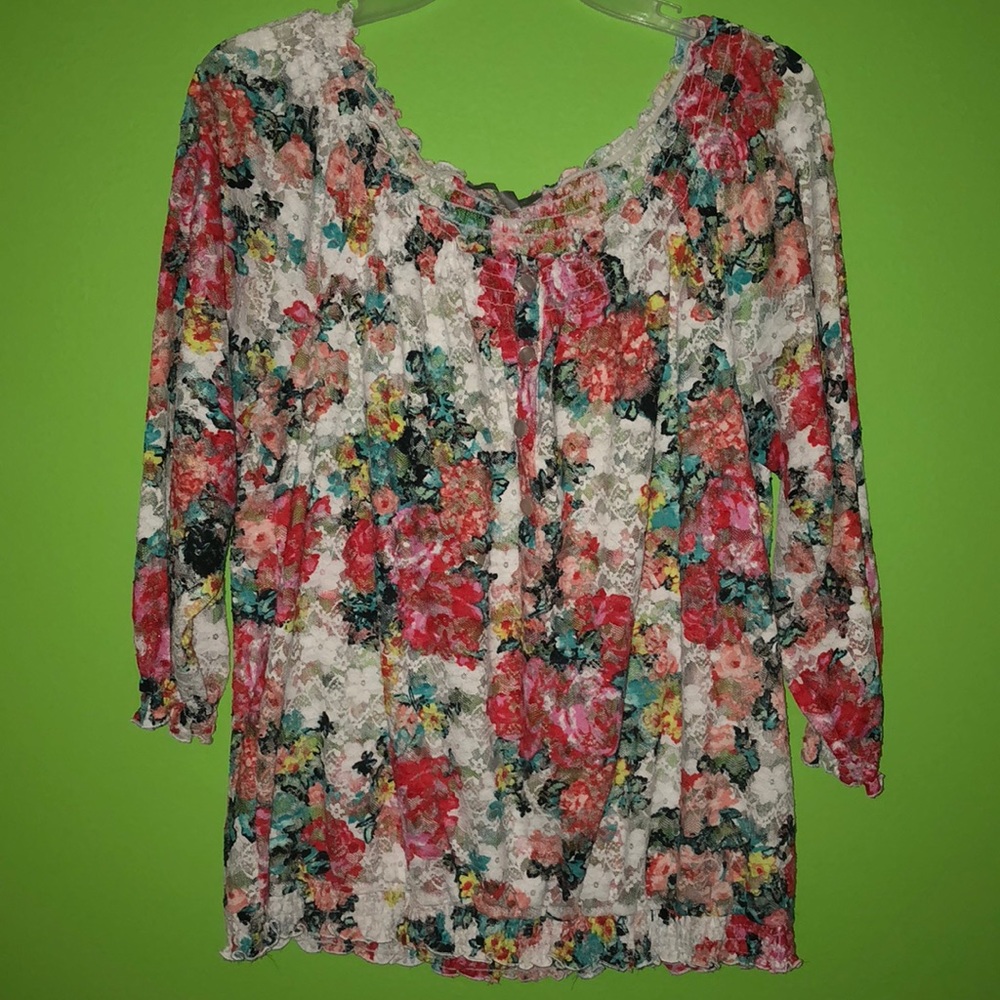 Floral blouse